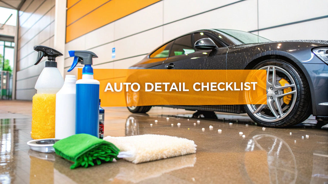 Your Complete Auto Detail Checklist