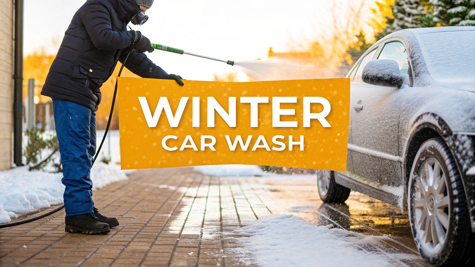 Washing Car in Cold Weather: Do It Right