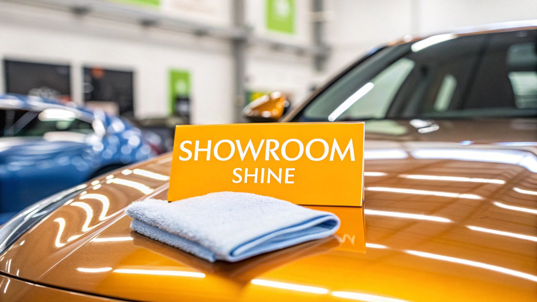 How to Polish Car Paint for a Showroom Shine