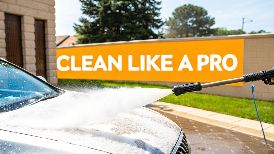 pressure washer foam cannon: Clean Like a Pro