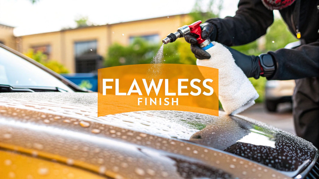 How to Remove Water Spots for a Flawless Finish