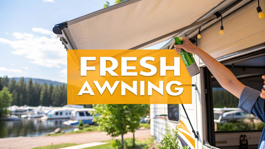 How to Clean RV Awning: Easy Guide for a Fresh Look