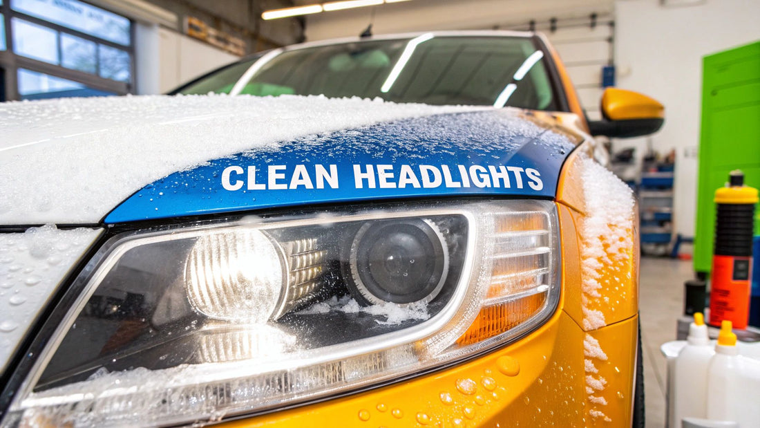 How to Clean Car Headlights Like a Pro