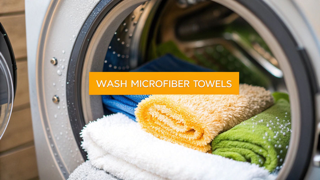 How to Wash Car Microfiber Towels Properly for Best Results