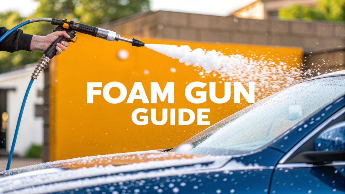 How Does a Car Wash Foam Gun Work? Your Guide to Perfect Foam