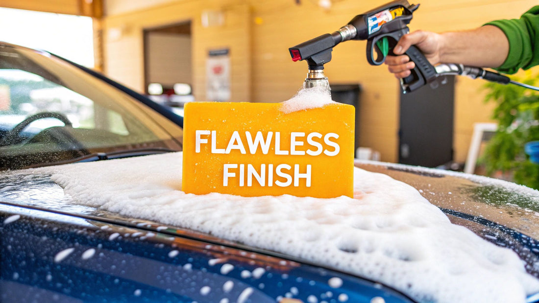 Car Foam Gun Guide to a Flawless Finish