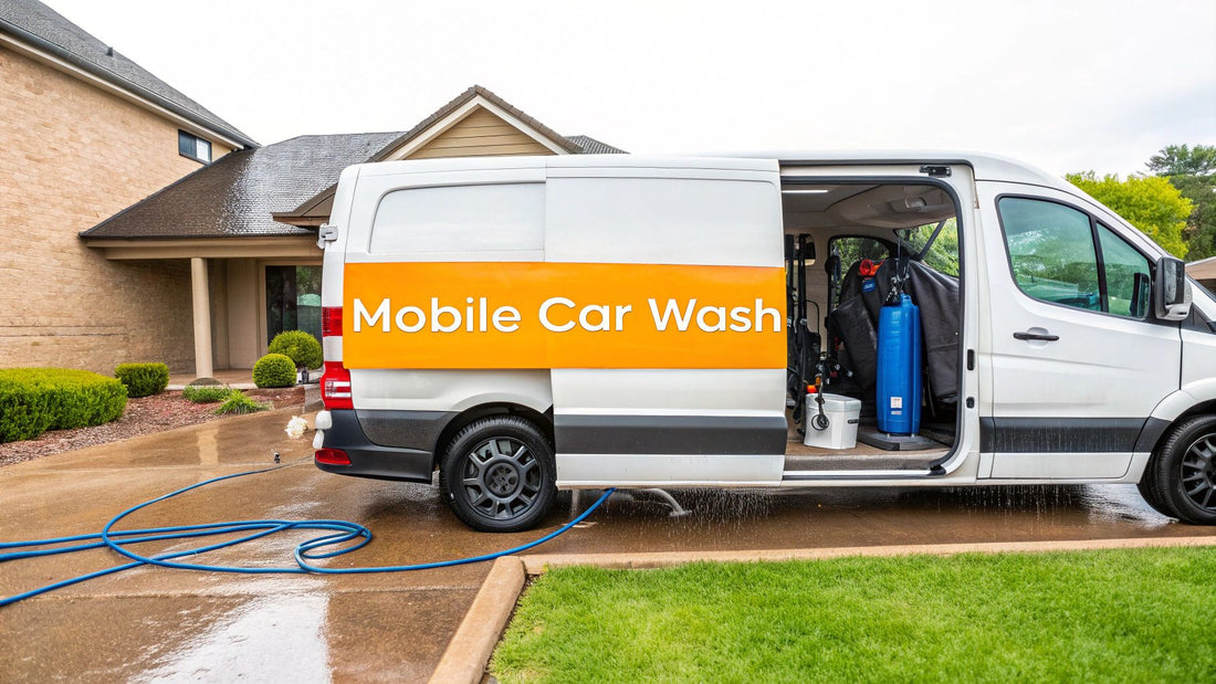 Your Guide to a Pro Mobile Car Wash Setup