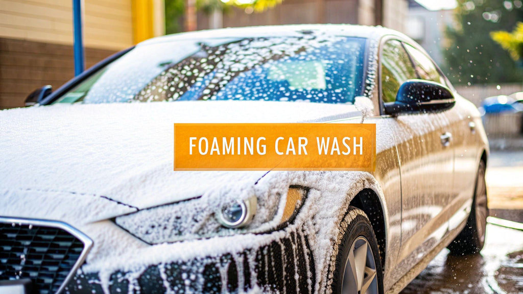 Foaming Car Wash: Top Tips for a Sparkling Finish