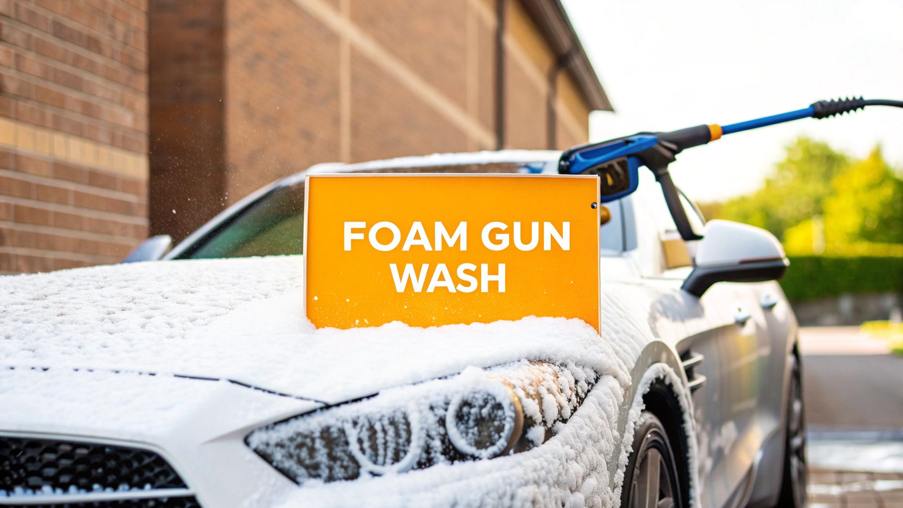 Your Guide to a Perfect Car Wash with a Foam Cleaning Gun