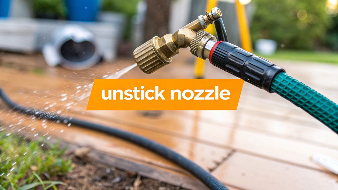 Nozzle Stuck on Hose? Your Guide to Getting It Unstuck