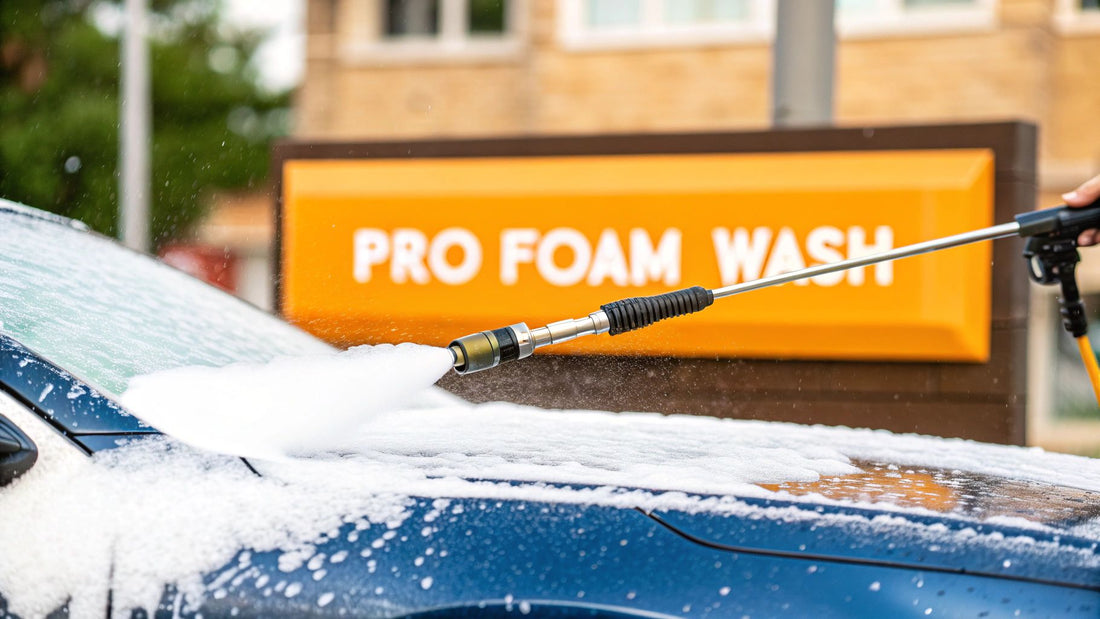 A Guide to Using a Pressure Washer Foamer for a Pro-Level Clean