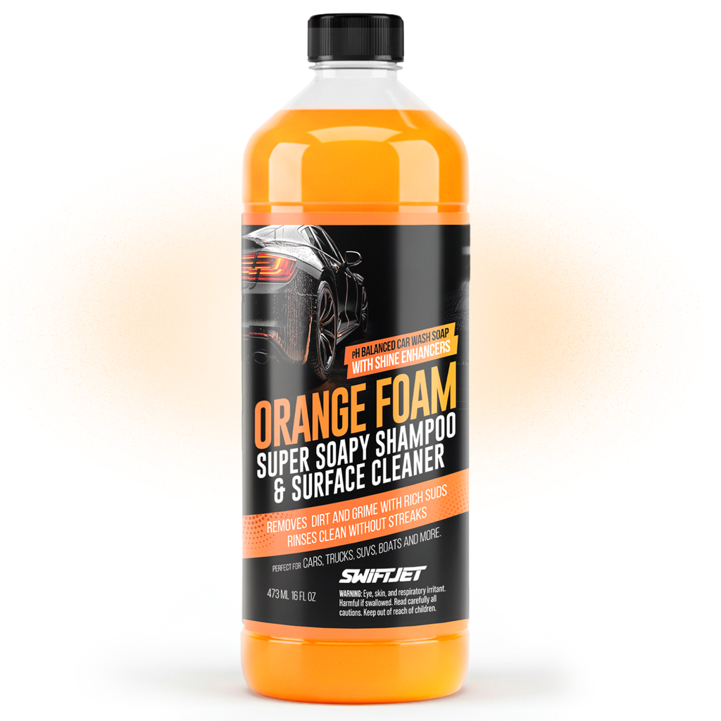 16oz Orange Foam Car Wash Soap